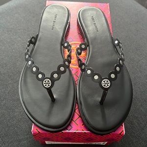 Tory Burch Benton Scalloped Thong